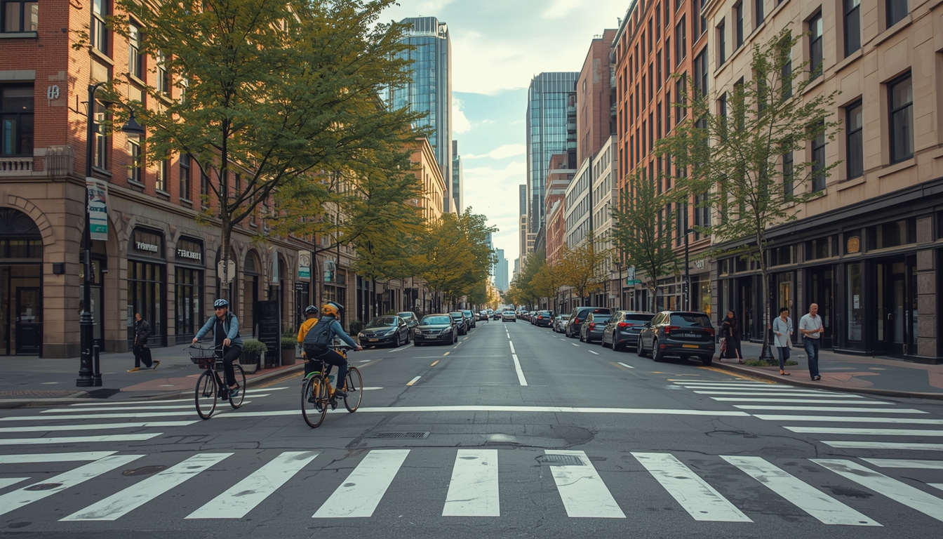 Stryxelleaghexar shared city movement with cycling and walking